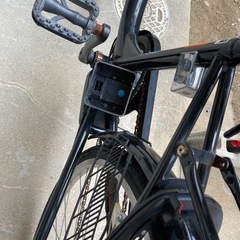 電動アシスト自転車　黒色