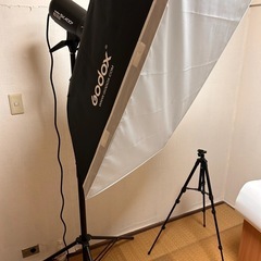 GODOX SK400II スタジオフラッシュ内蔵 Godox 2.4G Xシステム モデル撮影、物撮り最適