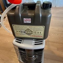 トヨトミ石油ストーブ+灯油缶+ポンプ