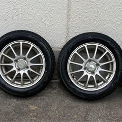 中古ホイール付きスタッドレス　155/65R14　2022年製　　　