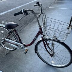 大人用】整備済 丸石 26型内装3段ギア ハッピーライフL型 中古