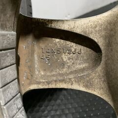 タイヤ走行短め【TOYO NANOENERGY 3 PLUS 175/65R14】夏タイヤ【HONDA フィット 純正ホイール 5.5J4HPCD100+45】21年製　(MTB638)クレジットカード QRコード決済可能