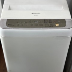 🉐セール🉐送料・設置込み可　洗濯機　6kg Panasonic 2016年