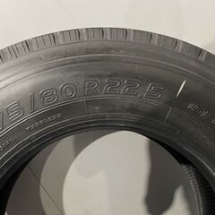 【新車外し】札幌発 引取OK TOYO M102 275/80R22.5 151/148J 22.5インチ トラックタイヤ 夏タイヤ 1本 24年製 地山 大型トラック　(JRB045)クレジットカード QRコード決済可能