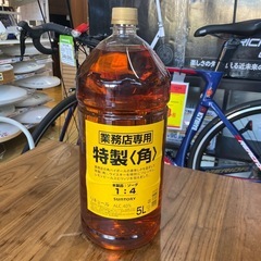 未開封?SUNTORY 特製 角 業務用ウイスキー 5L AL40% ジャパニーズ