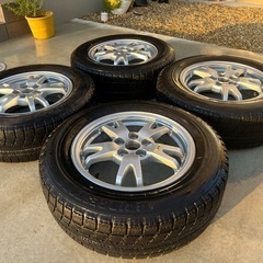 プリウス30系 スタッドレスタイヤ4本セット(ホイール付)