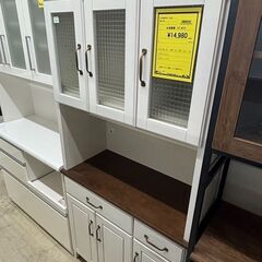 ジモティ来店特価!! 食器棚 ニトリ ホワイト J-1180