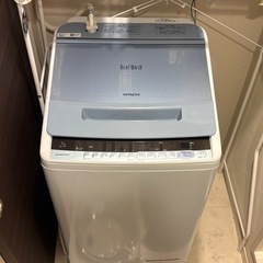 【超美品】日立ビートウォッシュ7kg 風呂水ホース新品付 リユースで購入
