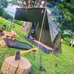 ドイツ軍幕　2枚　パップテント 売れました】ドイツ軍幕(パップテント)2枚セット