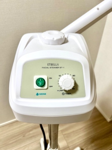 ETBELLAエトゥベラオゾンフェイシャルスチーマー　ホワイト エトゥベラ＞ オゾンフェイシャルスチーマー ST-2 ホワイトの通販