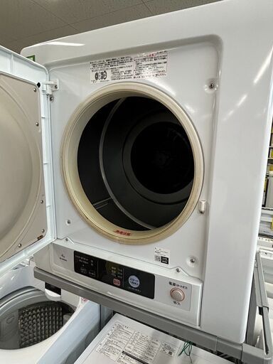 LD34◇Yoquna 衣類乾燥機 22年 6.0kg GDZ60-618E Moon Dry UV照射 除菌機能