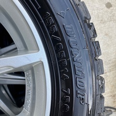 2016年製155/65R148部山　スタッドレスホイール付き