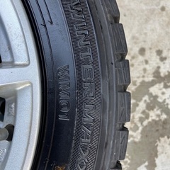 2016年製155/65R148部山　スタッドレスホイール付き