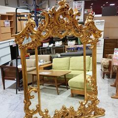 SILIK シリック イタリア 金箔張り ウォールミラー