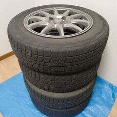 スタッドレスタイヤ&アルミホイール付　165 / 70R14