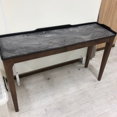 家具の大丸のローテーブル（ナチュラル×ダークブラウン）です