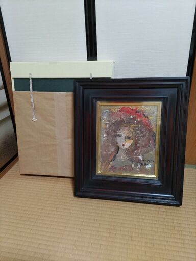 絵画 F3 (織田 廣喜) 油絵(織田廣喜)