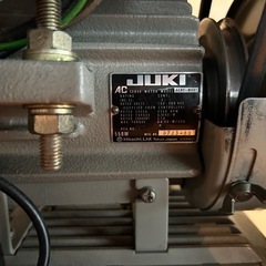 ジューキ工業用本縫いミシン
