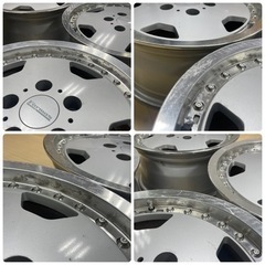 値下げ商談可能 旧車 当時物 深リム weds FARMAS ウェッズ ファーマス ディッシュ アルミホイール 15×6.5JJ／P.C.D114.3／OFF35／5H／4本セット