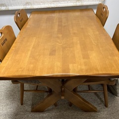 (11/22まで)カリモク　RUSTIC  ダイニングテーブル