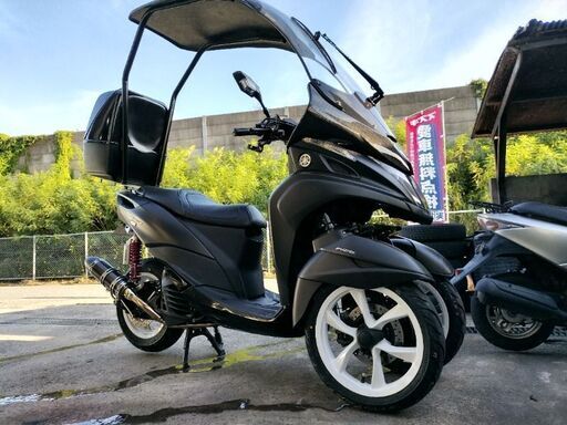 Yamaha トリシティ125 普通自動車免許で乗れます トライク、トリシティー ブラック 普通免許で乗れます トライク、トリ
