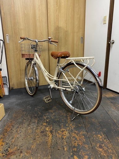 中古車 子供用自転車 フェリークJr 22インチ LEDライト 美品