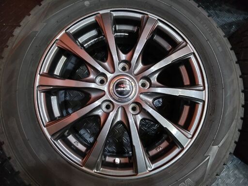 DUNLOP スタッドレス ダンロップ ウィンターマックスWM02 155/65R14 4