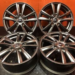 ニルバーナ 社外ホイール 15インチ 4本 6J5HPCD114.3+53 ヴォクシー エスクァイア ノア等　(VHI361) ニルバーナ 社外ホイール 15インチ 4本 6J5HPCD114.3+53 ヴォクシー