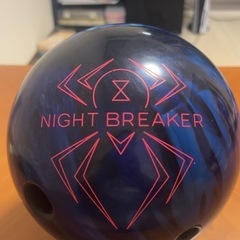 ブラックウィドーナイトブレイカー　ボウリングボール 15ポンド3oz LEGEND ブラックウィドー ナイトブレイカー ハイブリッド