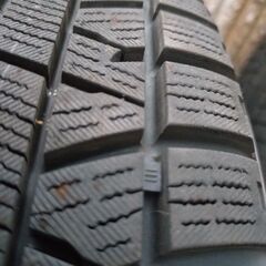 🔶美品で綺麗な！アルミホイル14インチ！YOKOHAMAスタッドレス！バリ山！175.65.14