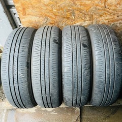 バリ山　DUNLOP ダンロップ　EC300+ 165/65R15 夏タイヤ　2023〜2024年製　15インチ