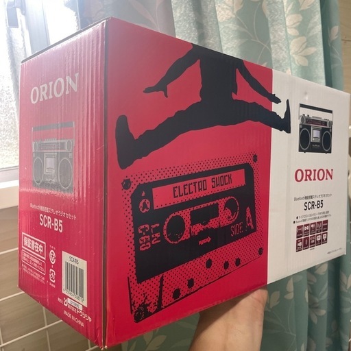 ORION SCR-B5 レア】Orion scr-b5 レトロ ラジカセ ラジオ
