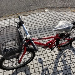 22インチ自転車】美品❗️ジュニア用自転車 外装6段変速付❗️前