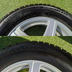 16inchアルミ＆215/60R16 スタッドレスタイヤ(中古)4本セット