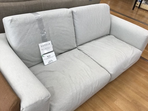 トレファク神戸新長田】無印良品の2人掛けソファー入荷しました 
