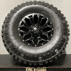 【MICKEY THOMPSON DEEGAN 38 37×12.50R17LT】夏タイヤ 1本【FUEL フューエル 17インチ 9J5HPCD114.3/127-12】JEEP 背面 スペア(MTE676MS)クレジットカード QRコード決済可能