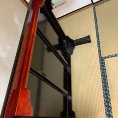 輪島塗座卓と座布団のセット 昭和レトロ 倉庫から発掘 奇跡の新品 複数