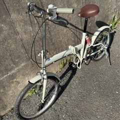 お話中】20インチ 6段変速 折りたたみ自転車