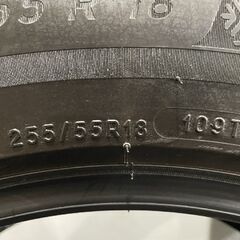MICHELIN X-ICE SUV 255/55R18 18インチ スタッドレス 2本 22年製 バリ溝