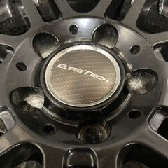 EUROTECH ユーロテック 社外ホイール 16インチ 4本 6.5J5HPCD112+49 ブラック ベンツ/Aクラス/Bクラス等　(MHE007)クレジットカード QRコード決済可能