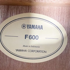 【美品】YAMAHA F600 ヤマハ アコースティックギター ソフトケース付