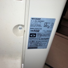 シャープ　エアコン2022年製　