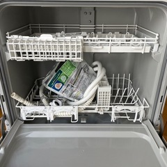 11/20で終了します！超美品！Panasonic 電気食器洗い乾燥機NP-TA4-W 2022年製