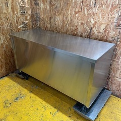 C(6798)作業台 ステンレス 業務用 キャビネット作業台 両開き