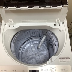 SHARP 全自動洗濯機 6.0kg 2021年製のご紹介‼︎