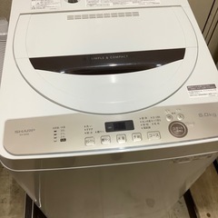 SHARP 全自動洗濯機 6.0kg 2021年製のご紹介‼︎