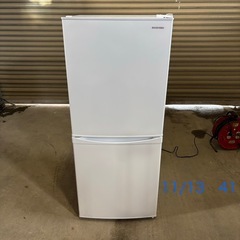 41 アイリスオーヤマ　IRSD-14A-W ノンフロン冷凍冷蔵庫