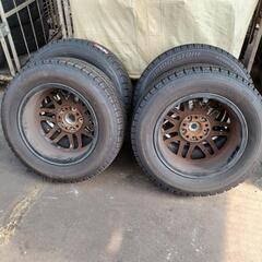 スタッドレスタイヤ　195/65R15 　アルミタイヤ4本セット　No.27