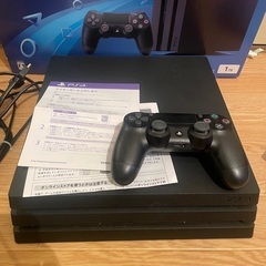 PS4 Pro ブラック ソフト3つ付き