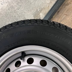 軽トラ　新車取り外しタイヤ&ホイール　４本セット